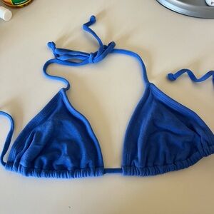 Target Blue Triangle Bikini Top